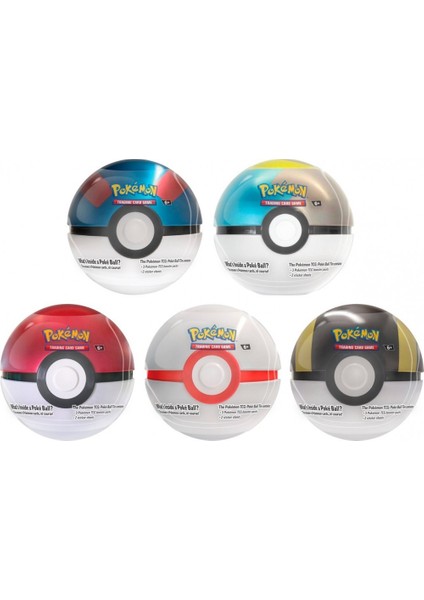 Pokemon October Poke Ball Tins