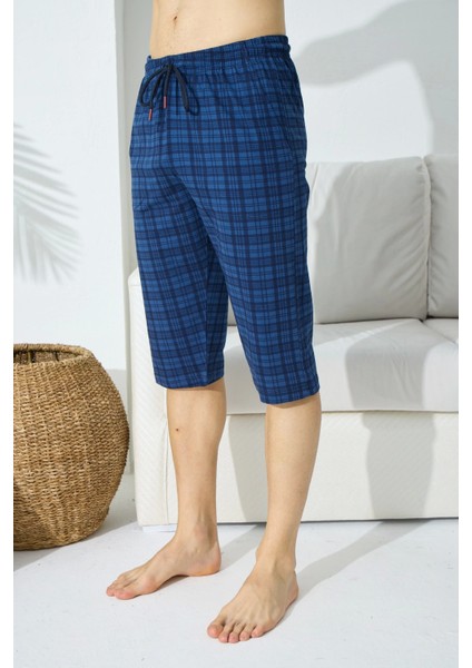 Kocabey 195 Erkek Ekose Tek Kapri Şort