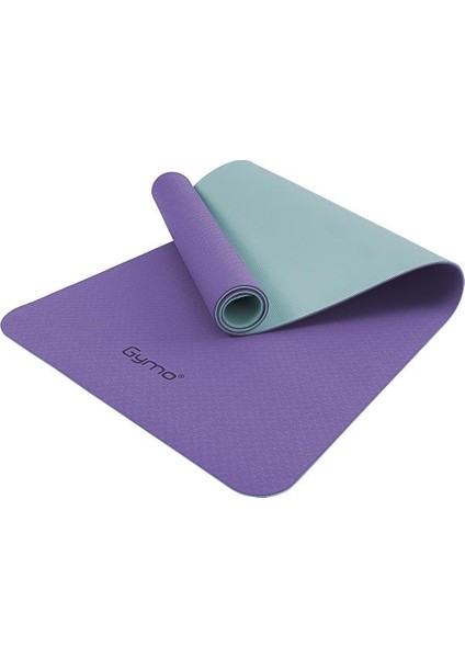 Ekolojik 6mm Taşıma Çantalı Yoga Matı Pilates Minderi Lila Nane Yeşili fiyatları