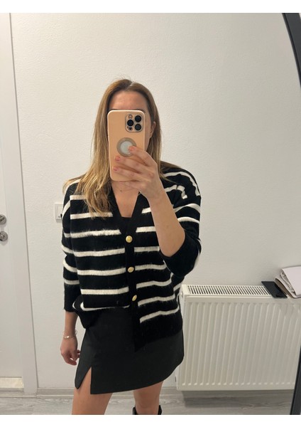 Miyu Massimo Model Çizgili Hırka fiyatları