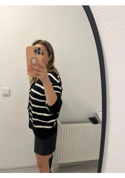 Miyu Massimo Model Çizgili Hırka fırsatları