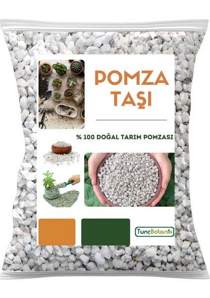 Pomza Taşı 5 Litre 0-3 mm / Doğal Tarım Pomzası fiyatları