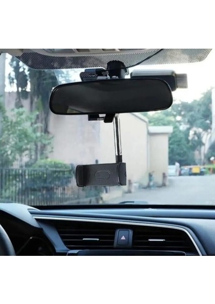 Uzayabilen Dikiz Aynası Telefon Tutucu-Araç Içi Telefon Tutucu-Car Holder