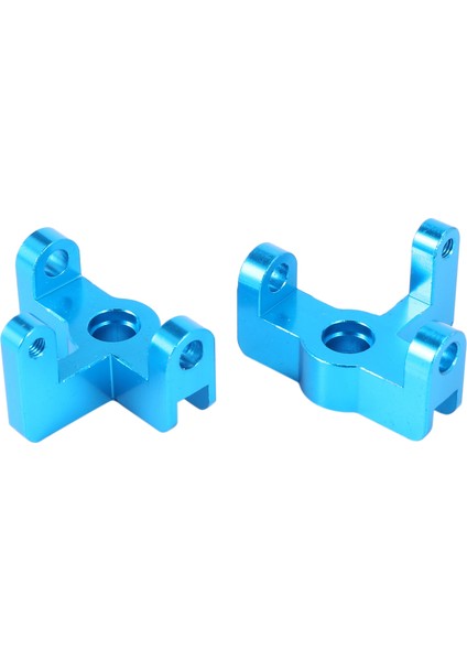 Wltoys 144001 1/14 Rc Araba Yedek Parçaları Alaşımlı Alüminyum Direksiyon Kupası Ön Tekerlek Koltuğu Direksiyon Göbeği, Mavi (Yurt Dışından)