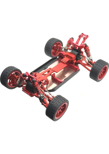 2 Paket Metal Diferansiyel ve Dişli Kutusu Seti Wltoys 144001 144002 144010 124016 124018 124019 Rc Araba Yükseltme Parçaları, B (Yurt Dışından)