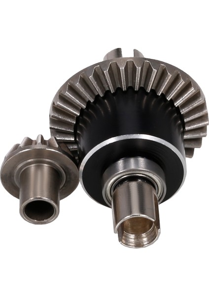 2 Paket Metal Diferansiyel ve Dişli Kutusu Seti Wltoys 144001 144002 144010 124016 124018 124019 Rc Araba Yükseltme Parçaları, B (Yurt Dışından)