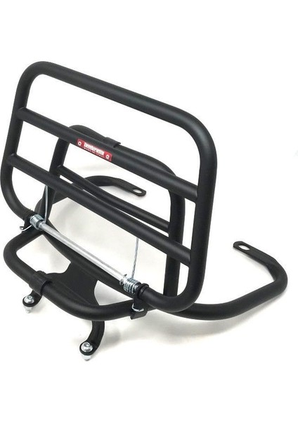 Lambretta V 50-125-200 Arka Taşıma Demiri (Katlanır) *Mat Siyah* / Lambretta