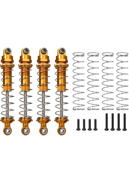 Adet Metal Amortisör Damperi 1/18 Rc Paletli Araba UTB18 Capra Sınırsız Trail Buggy Yükseltme Parçaları Aksesuarları, 3 (Yurt Dışından)