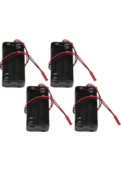 4 Paket 6 V 4xaa Pil Konteyner Vaka Tutucu Paket Kutusu Jst Fiş Alıcısı Hsp Redcat 1/8 1/10 Rc Nitro Güç Araba Kamyon (Yurt Dışından) fiyatları