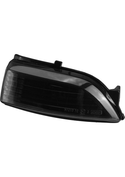 Sağ Füme Lens Yan Ayna Dönüş Sinyali Aydınlatma Koruması Kabuk Gösterge Lambası Konut Ford Ranger Everest 2012-2020 Için (Yurt Dışından)