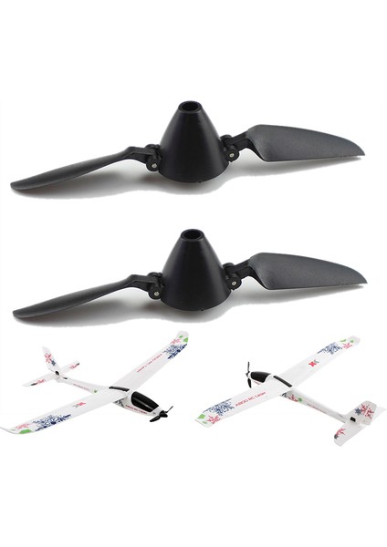 2 Adet Xk A800.0006 Pervane Katlanır Bıçaklar Wltoys Xk A800 Rc Uçak Sabit Kanat Planör Yükseltme Yedek Parça (Yurt Dışından)