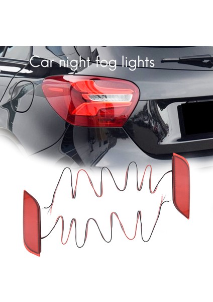 Otomotiv LED Arka Tampon Kuyruk Işık Fren Işık Dönüş Sinyali Işık Reflektörü Subaru / Impreza / Xv / Wrx / Levorg / Crossover / Exiga (Yurt Dışından)