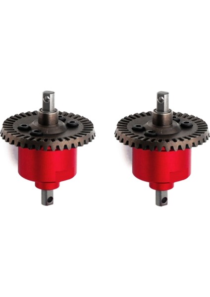 2 Adet Tüm Metal Ön Arka Diferansiyel Traxxas Slash 4x4 Vxl Stampede Rustler Remo HQ727 1/10 Rc Araba Yükseltme Parçaları, 2 (Yurt Dışından)