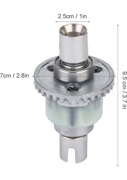 2 Adet Metal Diferansiyel PX9300-07A Pxtoys Enoze 9300 9301 9302 9303 9304 1/18 Rc Araba Yedek Parça Aksesuarları (Yurt Dışından) modelleri