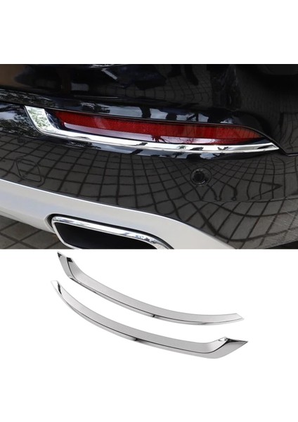 Araba Krom Arka Sis Lambası Kuyruk Lambası Göz Kapağı Kapağı Trim Volvo XC90 2016-2020 Araba Aksesuarları (Yurt Dışından)