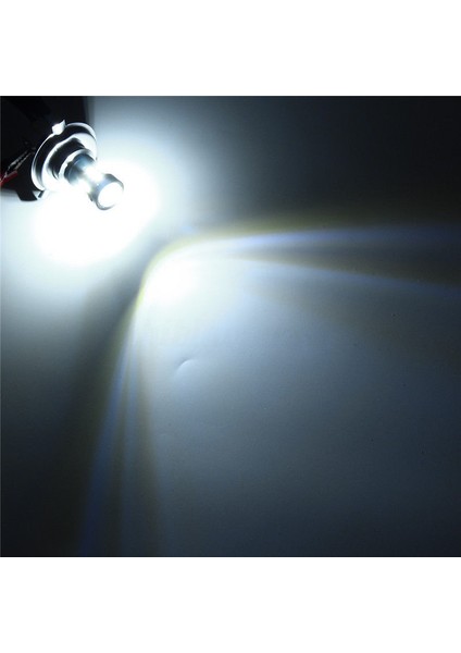 H4 Motosiklet 3030 LED Hi-Lo Işın Far Başkanı Işık Lambası Ampul 6500K 12-24V (Yurt Dışından) indirimleri