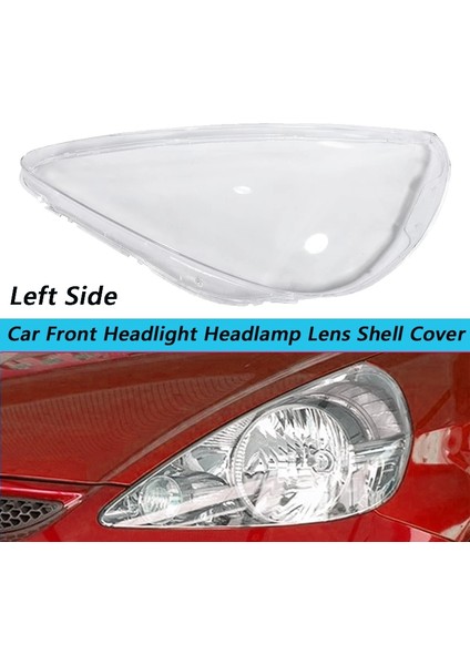 Araba Ön Far Başkanı Işık Lambası Lens Kabuk Kapak Değiştirme Honda Fit Jazz Hatchback 2003-2007 Sol (Yurt Dışından)