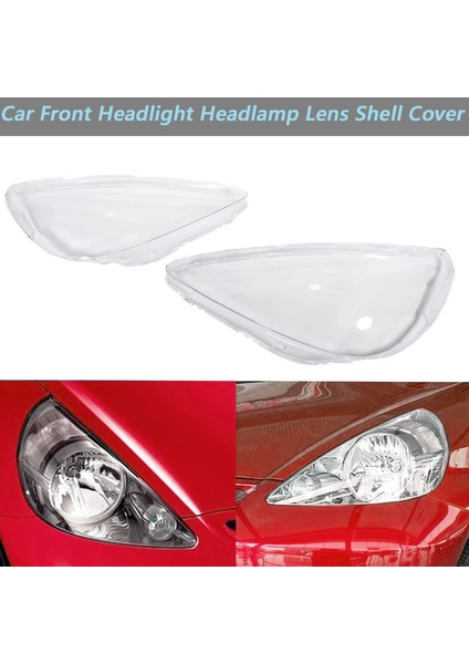Araba Ön Far Başkanı Işık Lambası Lens Kabuk Kapak Değiştirme Honda Fit Jazz Hatchback 2003-2007 Sol (Yurt Dışından)