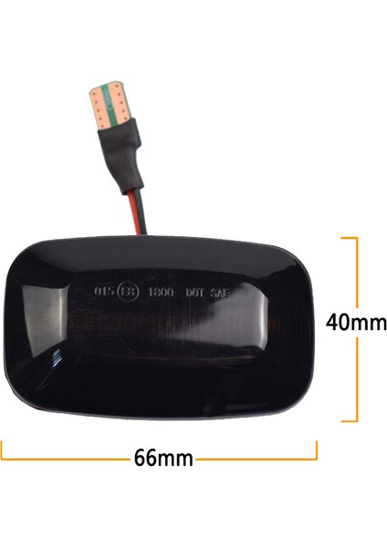 Adet Araba Dinamik LED Yan Sinyal Lambası Dönüş Sinyal Işığı Toyota Land Cruiser 70 80 100 Serisi Için (Yurt Dışından)