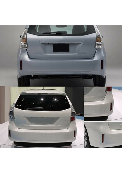 Araba LED Arka Tampon Reflektör Fren Lambası Kuyruk Lambası Toyota Noah Voxy 80 Pruis 40 (Yurt Dışından)