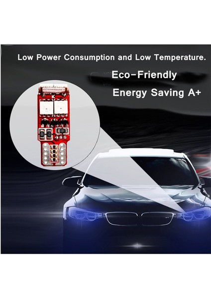 Adet T10 W5W LED Rgb Uzaktan Kumanda Işıkları Gösterge Ampul Araba Iç Kama Yan Lambalar (Yurt Dışından) modelleri