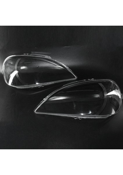 Sol + Sağ Mercedes-Benz Ml-Class W163 1997-2005 ML320 ML350 Far Camı Kapağı Kafa Işık Lambası Gölge Kabuk Kapak (Yurt Dışından) indirimleri