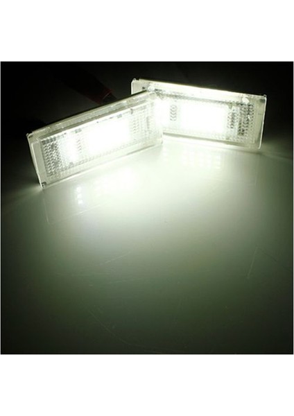 Bmw E46 4dr Sedan 325I 328I 99-03 Için 2X18 LED Plaka Işık Lambası (Yurt Dışından) indirimleri
