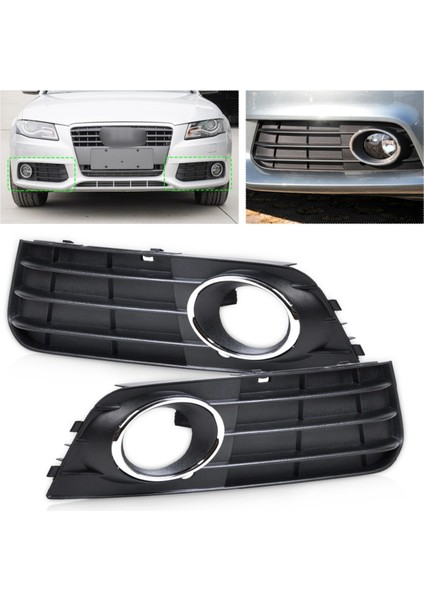 Sağ Sis Lambası Çerçeve Lambası Trim Izgara Kapağı Ön Tampon Altında Audi A4 B8 A4L 2009-2012 8KD807682 (Yurt Dışından) fiyatları