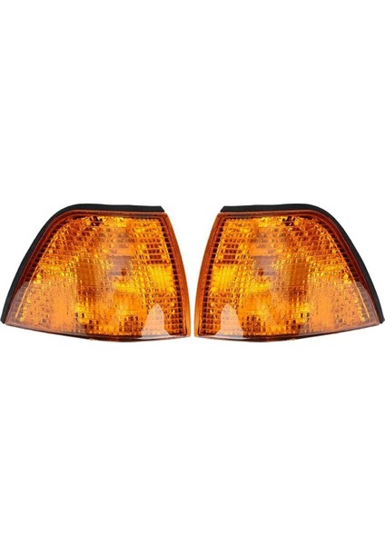 Bmw E36 Sedan 1992-1998 Için Ampul Dönüş Sinyali Göstergesi Olmadan 2 Adet Araba Köşe Işık (Yurt Dışından)