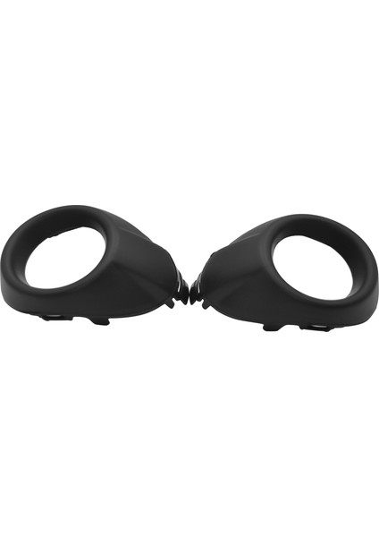 Ford Focus 3 Iıı 2012-2014 Için Ön Tampon Sis Aydınlatma Koruması Çerçeveler Konut Trim-Siyah (Yurt Dışından)