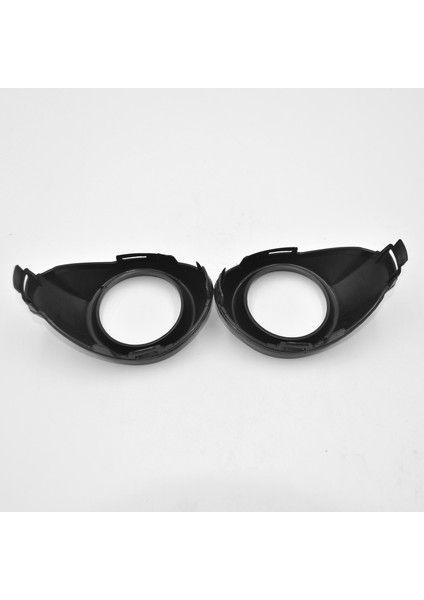 Ford Focus 3 Iıı 2012-2014 Için Ön Tampon Sis Aydınlatma Koruması Çerçeveler Konut Trim-Siyah (Yurt Dışından)