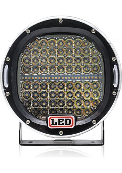 7 Inç 300 W Offroad LED Çalışma Işığı Çubuğu Beyaz + Amber, Yuvarlak Spot Araba Çalışma Lambası Kamyon 4WD 4x4 Atv Utv Suv Için (Yurt Dışından)