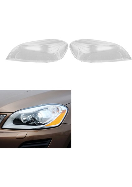 Volvo Için XC60 2009 2010 2011 2012 2013 Sol Far Kabuk Lamba Gölge Şeffaf Lens Kapağı Far Kapağı (Yurt Dışından) modelleri