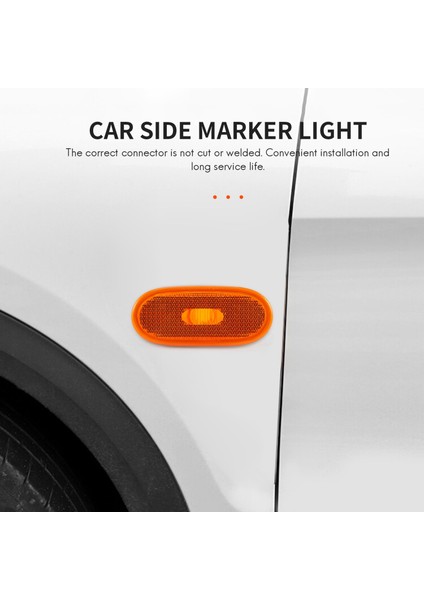 Araba Amber Dönüş Sinyali Işık Yan Marker Işık Mercedes Benz Sprinter W906 2006+ A0038202956 (Yurt Dışından)