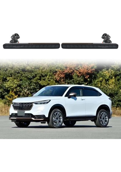 Honda Vezel Hr-V 2022 Için LED Arka Tampon Sis Lambası Çıtası Tip C 1 Çift (Yurt Dışından) modelleri