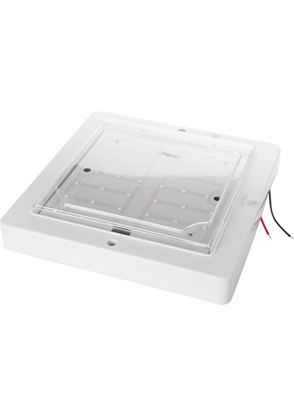 9W 12V Araba Karavan Rv LED Iç Çatı Tavan Iç Lamba Kubbe Işık Sıcak Işık (Yurt Dışından)