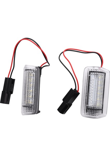Beyaz Kırmızı Araba LED Kapı Iç Işık Toyota Wish Prius Camry Alphard Isis Estima Lexus IS250 RX350 (Yurt Dışından)