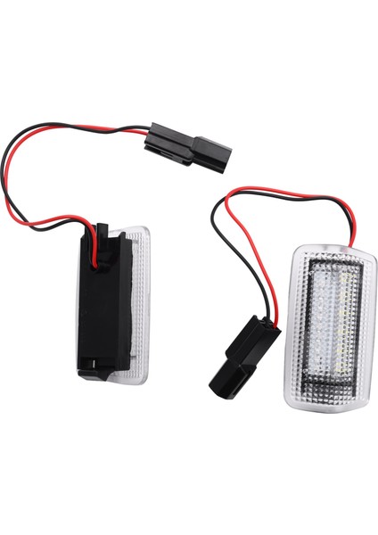 Beyaz Kırmızı Araba LED Kapı Iç Işık Toyota Wish Prius Camry Alphard Isis Estima Lexus IS250 RX350 (Yurt Dışından)