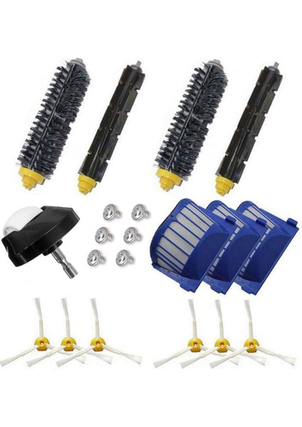 Yedek Parçalar Ana Fırça Yan Fırçalar Filtreler Irobot Roomba 600 Serisi 630 650 Robot Süpürge Aksesuarları (Yurt Dışından)