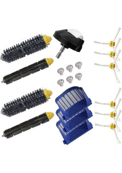 Yedek Parçalar Ana Fırça Yan Fırçalar Filtreler Irobot Roomba 600 Serisi 630 650 Robot Süpürge Aksesuarları (Yurt Dışından) fırsatları