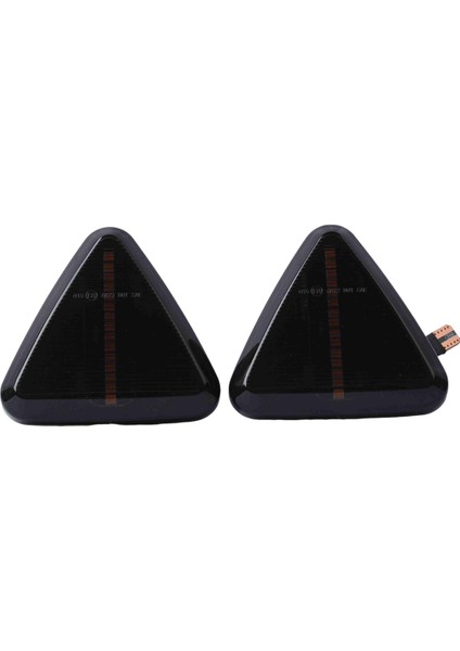 Araba Dinamik LED Yan Sinyal Lambası Dönüş Sinyal Işığı Mitsubishi Colt Czc 2006-2012 Araba Aksesuarları Siyah (Yurt Dışından)