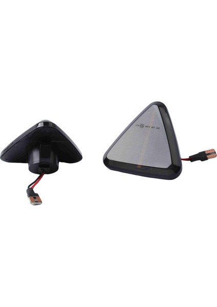 Araba Dinamik LED Yan Sinyal Lambası Dönüş Sinyal Işığı Mitsubishi Colt Czc 2006-2012 Araba Aksesuarları Siyah (Yurt Dışından)