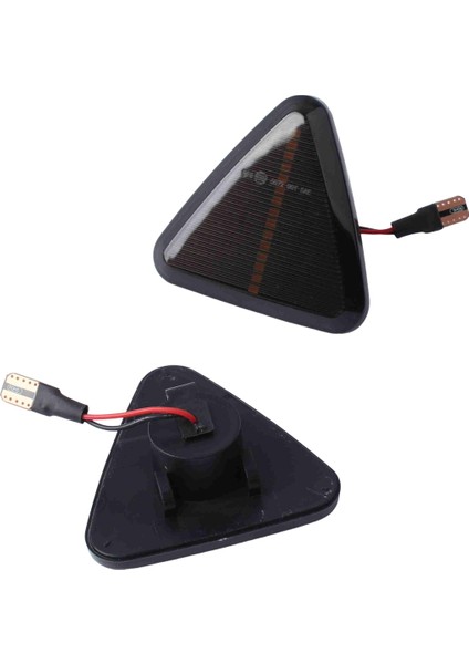 Araba Dinamik LED Yan Sinyal Lambası Dönüş Sinyal Işığı Mitsubishi Colt Czc 2006-2012 Araba Aksesuarları Siyah (Yurt Dışından)