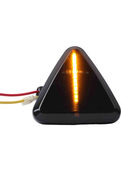 Araba Dinamik LED Yan Sinyal Lambası Dönüş Sinyal Işığı Mitsubishi Colt Czc 2006-2012 Araba Aksesuarları Siyah (Yurt Dışından)