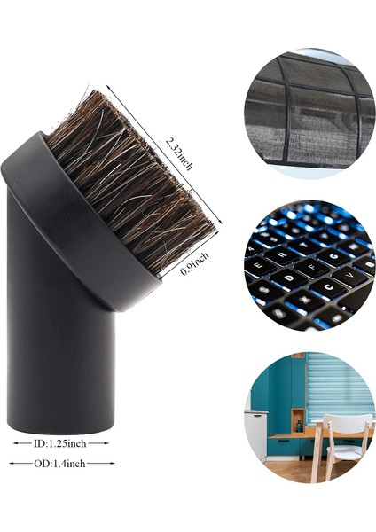 Vakum Ataşmanları ve Fırçalar Mağaza Vac Aksesuarları Ev Temizlik Seti Fırça Nozulu Aralık Aparatı Adaptörlü (Yurt Dışından) modelleri