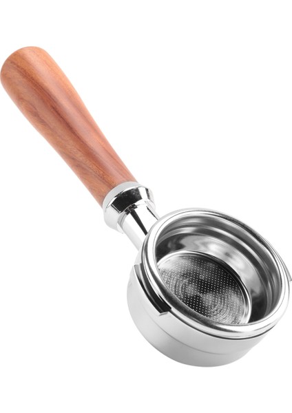 Kahve Dipsiz Portafilter Kahve Makinesi Ahşap Saplı Filtre Kahve Aksesuarları Welhome KD-310/KD-510 K888 (Yurt Dışından)