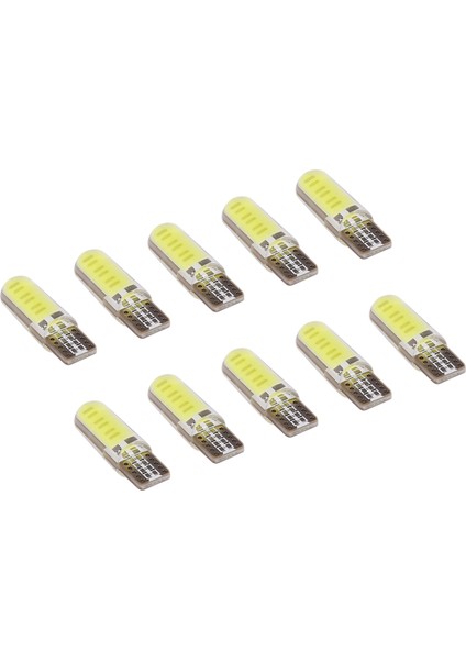 10 Adet T10 W5W Cob LED Araba Oto Iç Kama Yan Park Ampul Kubbe Işık Lambası (Yurt Dışından)