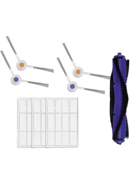 Narwal J3 YJCC012 Robot Vakum Yedek Yedek Parça Ana Yan Fırça Hepa Filtre (Yurt Dışından)