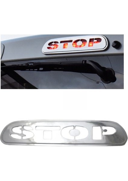Toyota Hıace 2008-2016 Için Stop Yüksek Pozisyon Fren Lambası Payetler Araba Fren Lambası Dekor Etiket Lamba Kapağı Aksesuarları (Yurt Dışından) fırsatları