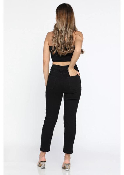 Çimalı Paça Yırtmaçlı Jean Kot Pantolon